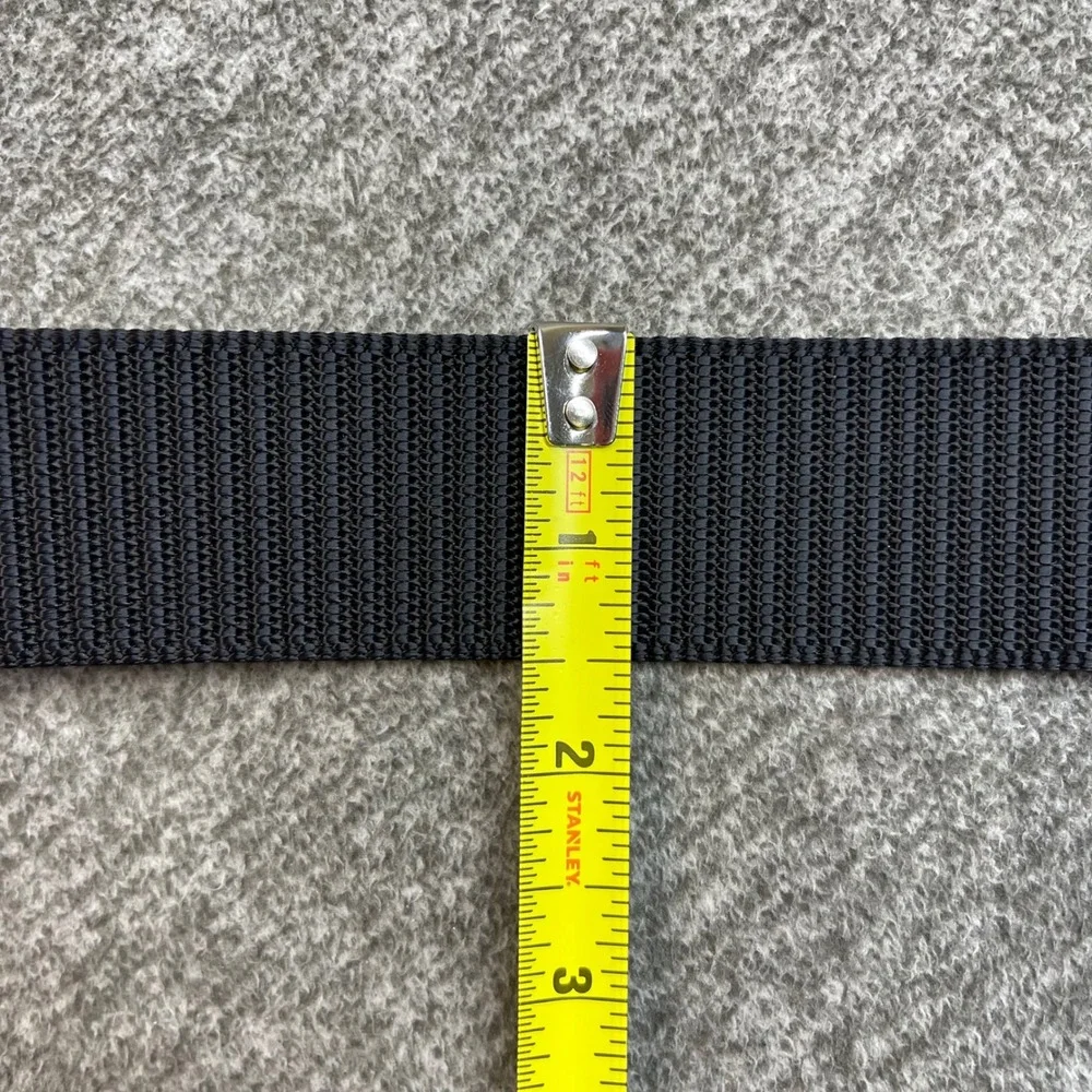 Fairwin Tactical Belt Mens Black Nylon Webbing Quick Release Buckle 45 in